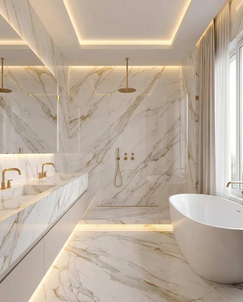 Calacatta Lux in use